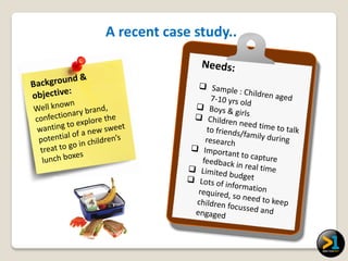 A recent case study..
 