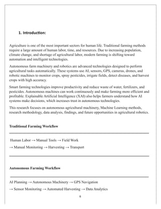 Advancements in Autonomous Farm Machinery and Robotics for Smart ...