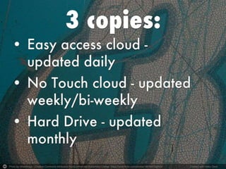 Photo by otherthings - Creative Commons Attribution-NonCommercial-ShareAlike License https://www.flickr.com/photos/18619970@N00 Created with Haiku Deck
 