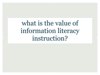 Integrating Information Literacy | PDF
