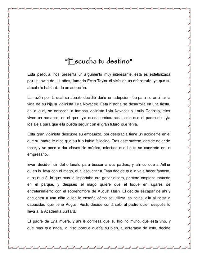 Ejemplo De Reseña Critica De Una Pelicula Ejemplo Sencillo