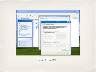 Can I haz IP ?
 