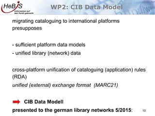 Réseaux de bibliothèques à l'ère du cloud : que partager ? comment travailler ? Passages of a Reform par Uwe Risch 
