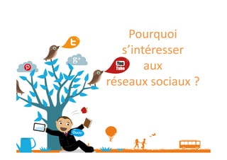 Pourquoi
s’intéresser
aux
réseaux sociaux ?

 