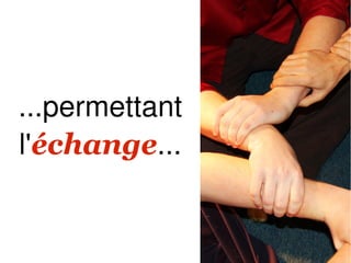 ...permettant
l'échange...
 