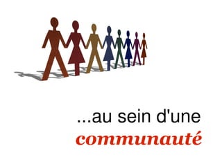 ...au sein d'une
communauté
 