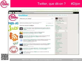 Twitter, que dit-on ?  #Dijon  