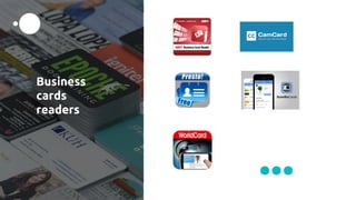 ...
Business
cards
readers
 