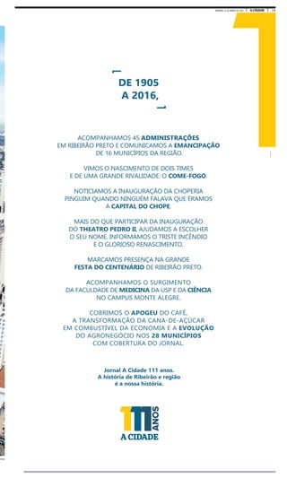 19A CIDADEDOMINGO, 31 DE JANEIRO DE 2016
 