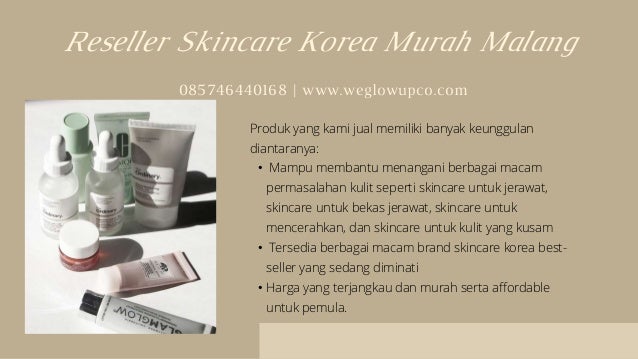 importir skincare korea