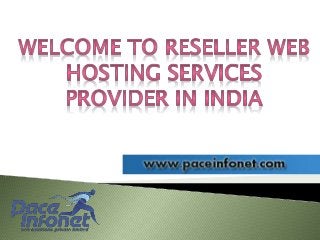 Reseller Web Hosting Services in Mumbai