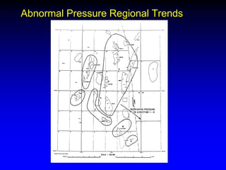 Abnormal Pressure Regional Trends
 