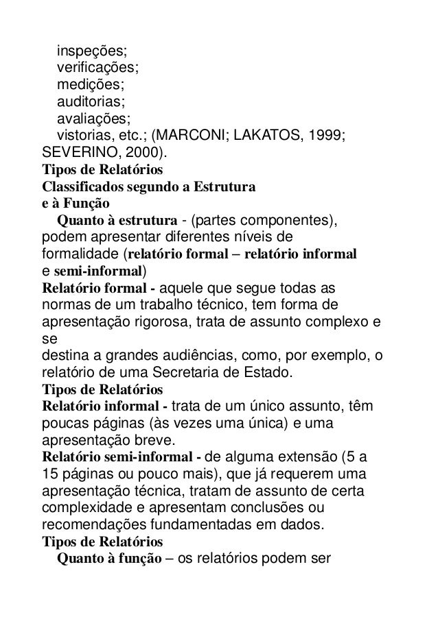 Como se faz relatorio academico Como se faz relatorio academico
