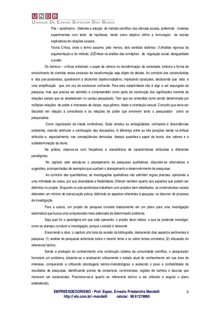 Exemplo de resenha de um artigo