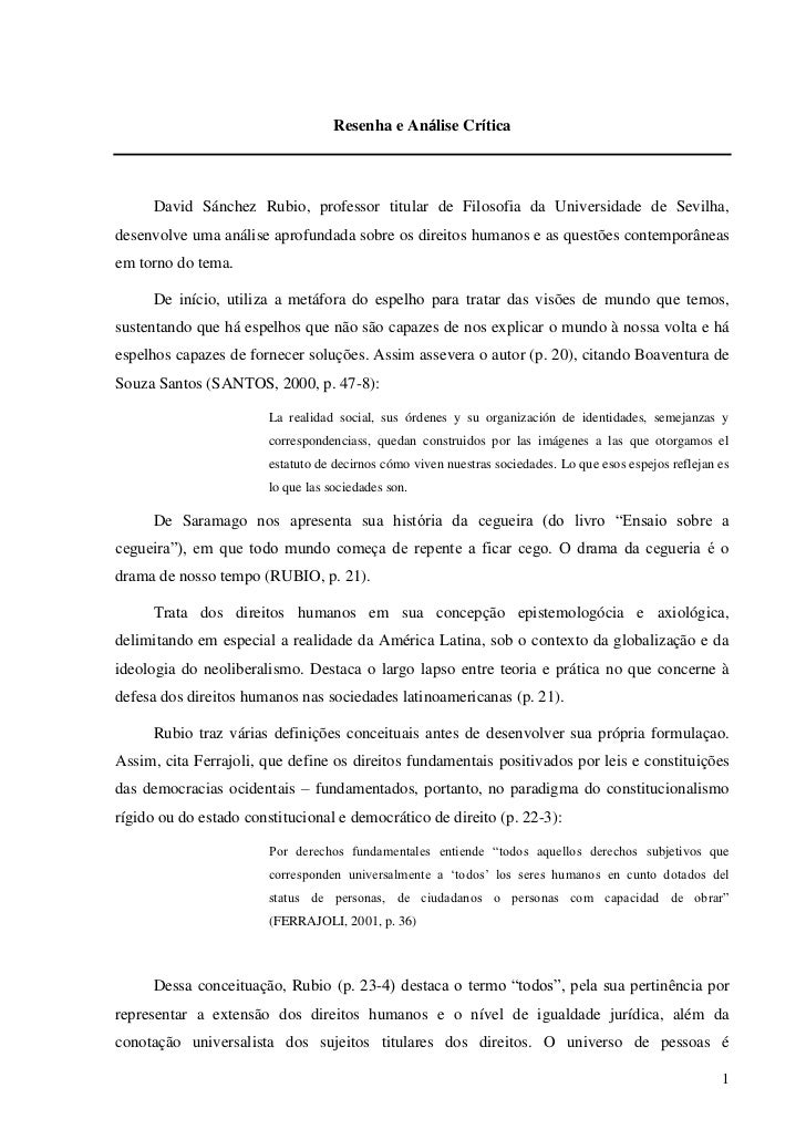 Como elaborar resenha Como elaborar resenha