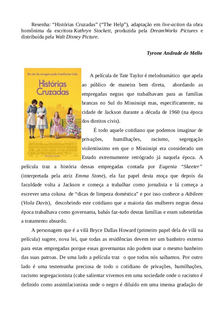 Resenha filme hist rias cruzadas