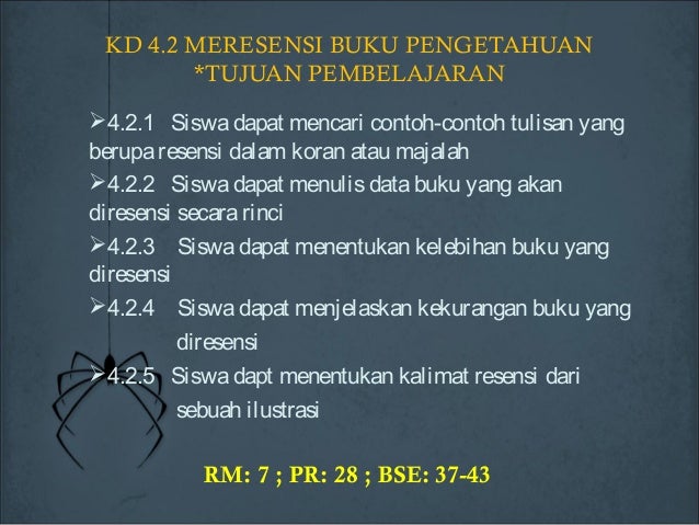 Apa Itu Kalimat Resensi Pigura