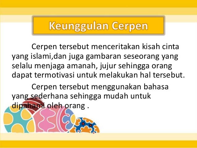 Resensi Cerpen Bahasa Indonesia