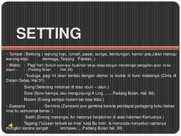Resensi Novel Dwilogi Padang Bulan & Cinta dalam Gelas