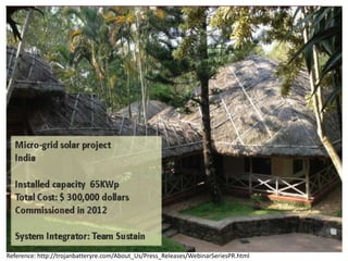 Reference: http://trojanbatteryre.com/About_Us/Press_Releases/WebinarSeriesPR.html

 