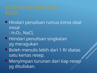 APA YANG DIMAKSUD DENGAN RESEP DAN SALINAN RESEP.pptx