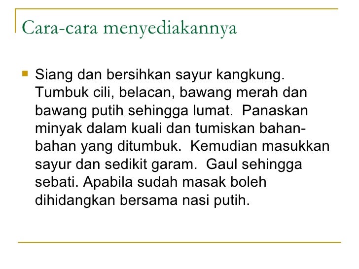 Resepi Ayam Masak Kicap