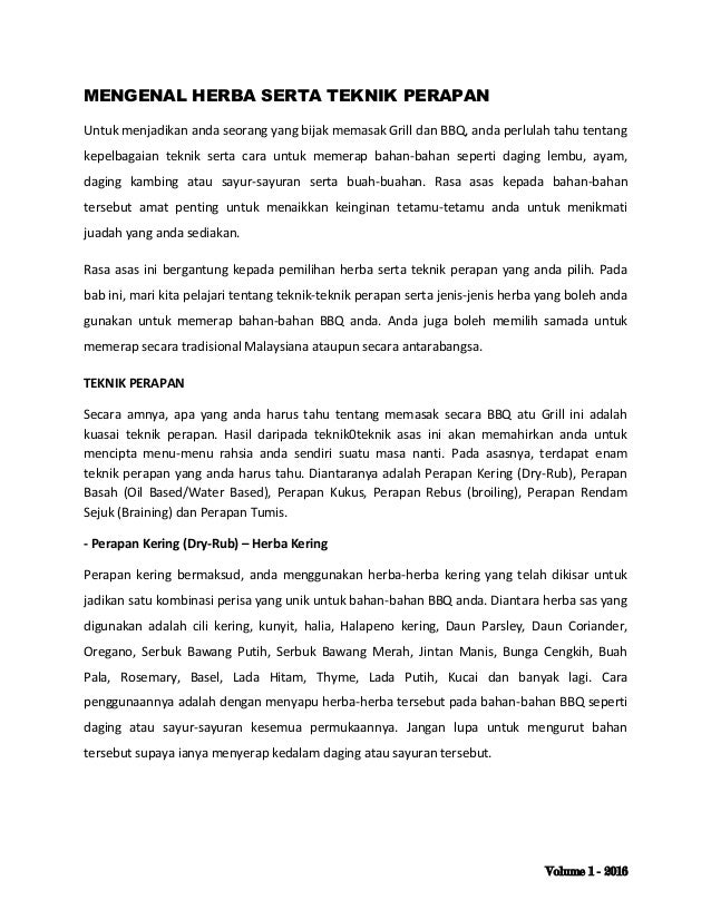 Resepi BBQ dan Grill Resepi BBQ dan Grill
