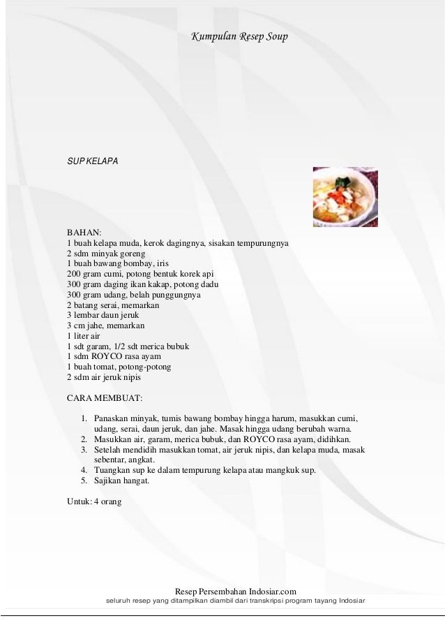 iKumpulan Resep Makanani Lengkap iKumpulan Resep Makanani Lengkap