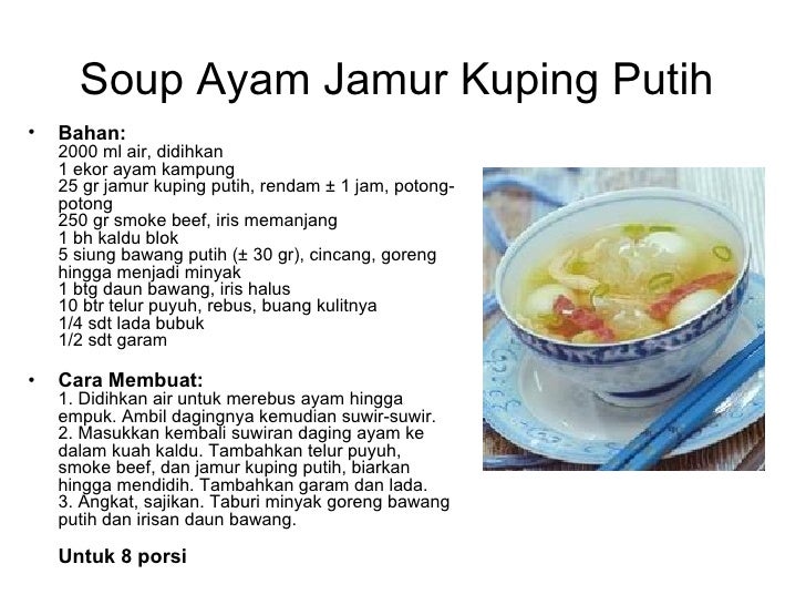 Resep masakan