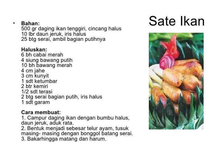 Resep masakan
