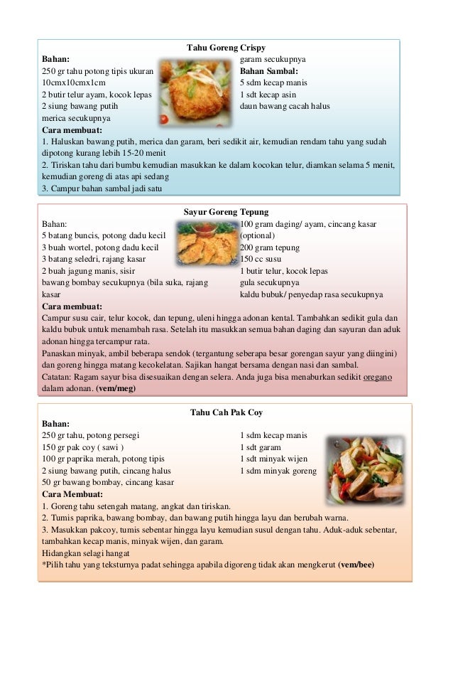 Resep Masakan