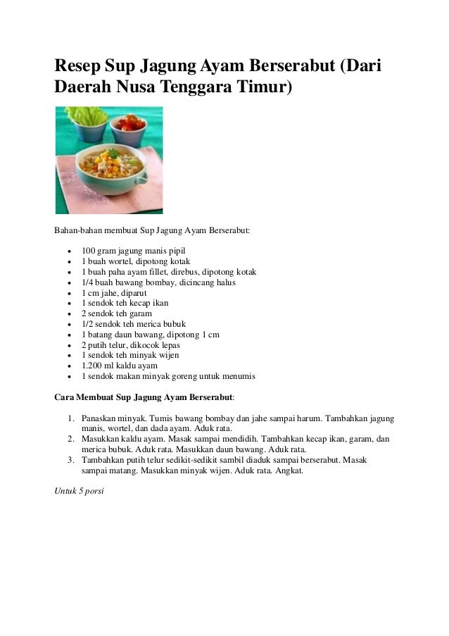 Resep masakan