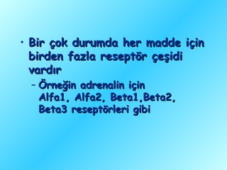 Dil Reseptoru Reseptor (fazlası için www.tipfakultesi.org ) | PPT