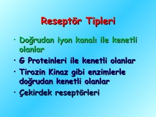 Dil Reseptoru Reseptor (fazlası için www.tipfakultesi.org ) | PPT