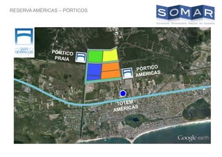 RESERVA AMÉRICAS – PÓRTICOS
 