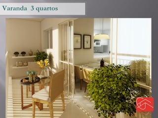 Varanda 3 quartos  