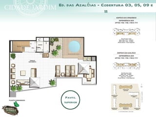 Ed. das Azaléias - Cobertura 03, 05, 09 e
                    11




   Pavto.
  superior
 