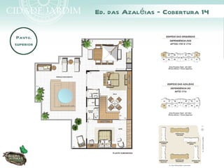 Ed. das Azaléias – Cobertura 14

 Pavto.
superior
 