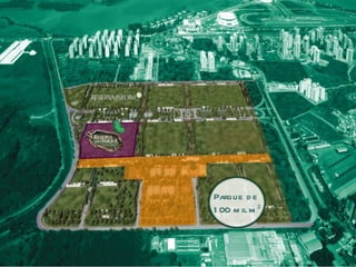 Parque d e
1 00 m il m ²
 