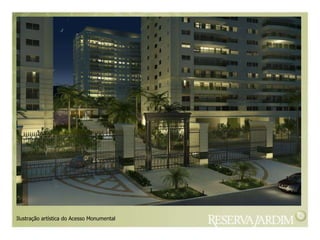 Ilustração artística do Acesso Monumental   