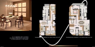 Os móveis e utensílios apresentados
são de dimensões comerciais e os objetos
de decoração não fazem parte
do contrato de aquisição.
Os móveis e utensílios apresentados
são de dimensões comerciais e os objetos
de decoração não fazem parte
do contrato de aquisição.
O 3 E 4 QUARTOS MAIS ESPERADO
DO PLANO PILOTO NASCE JUNTO COM
O SETOR NOROESTE, E É DA BRASAL.
O 3 quartos mais esperado do Plano Piloto nasce junto com o Setor
Noroeste, e é da Brasal. São apartamentos com 3 quartos sendo
1 suíte, lavabo, Varanda Gourmet, área de serviço com ventilação e
iluminação independente da cozinha, dependência para empregados com
banheiro, 2 vagas de garagem e toda a infraestrutura dos apartamentos
contemporâneos, inclusive instalações para ar-condicionado.
O 4 quartos tem 2 suítes e 2 semissuítes (banheiros com ventilação externa),
ampla sala para 3 ambientes e lavabo, Varanda Gourmet, área de serviço
com ventilação e iluminação independente da cozinha, dependência
para empregados com banheiro, 3 vagas na garagem e toda a infraestrutura
dos apartamentos contemporâneos, inclusive instalações para ar-condicionado.
APARTAMENTOS VAZADOS DE MEIO COM 126,26 M2
APARTAMENTOS VAZADOS E de CANTO com 158,75 M2
PastaPre.indd 20-22 11.05.10 15:59:33
 