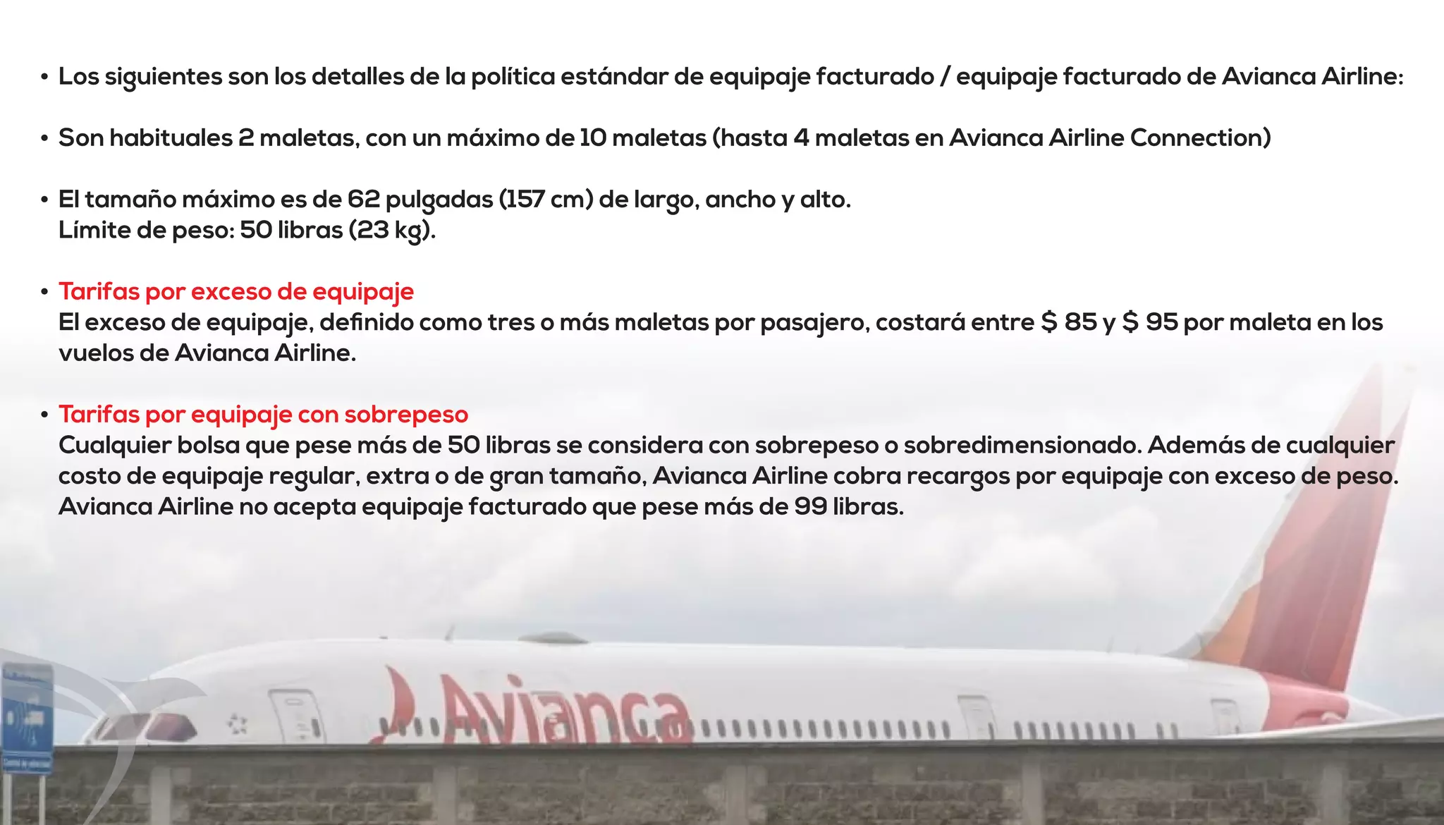 Reservas de airlines