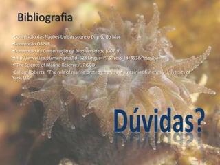 Reserva Natural Parcial do GarajauRegião Autónoma da MadeiraPrimeira reserva marinha exclusiva criada em Portugal em 1986Nesta reserva é proíbido fazer caça-submarina e os mergulhadores com escafandro autónomo têm que pagar uma taxa para mergulhar.O fundo do mar é rochoso até à batimétrica dos 22m, a partir da qual passa a ser composto por areia negra e restos conchas moídas.