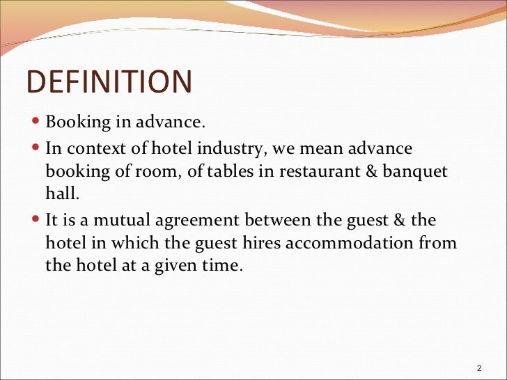 Hotel Room Reservation Meaning Hotel Room Reservation Meaning