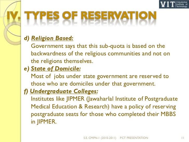 Reservation Presentation