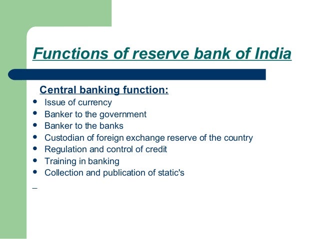 Reserve Bank