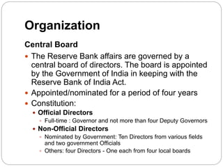 Reserve bank of india | PPT
