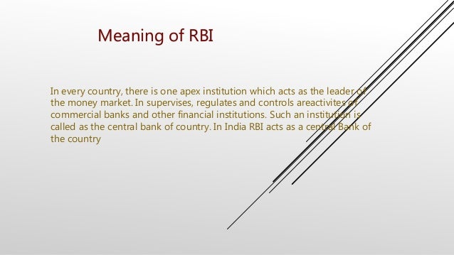 Reserve Bank Of India