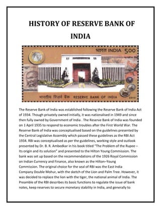Role of RBI in Control of Credit - Economics Project Class 12 (2019-20 ...