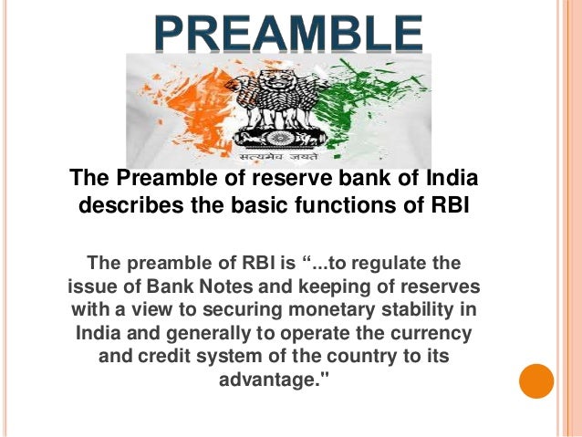 Reserve Bank Of India Rbi